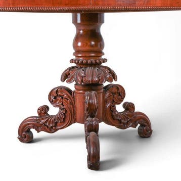 Salontafel - Walnoot - 19e eeuw