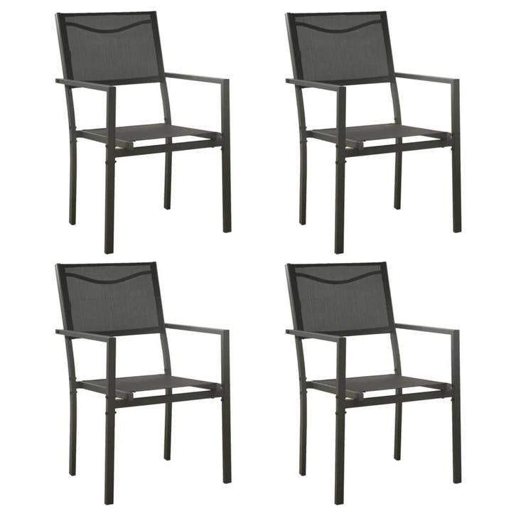 Tuinstoelen 4st | 35% Korting | Retour Deal, Tuin en Terras, Tuinstoelen, Zo goed als nieuw, Textileen, Verzenden