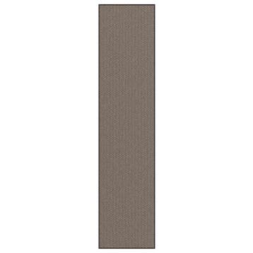 vidaXL Deurmat 115x500 cm bruin, Verzenden