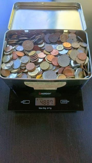 Wereld. Collection of coins Pièces du monde (Zonder