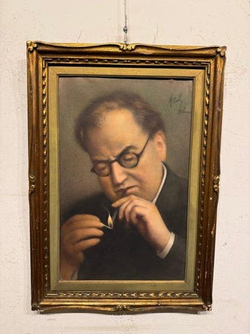 Alfredo Zoli (1880-?) - Uomo che Fuma Psicopittografia