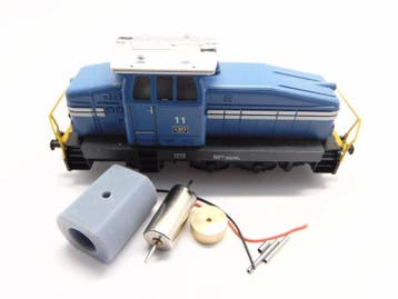 micromotor HMT011F motor ombouwset voor Märklin Trix H0 BR, Hobby en Vrije tijd, Overige merken, Gelijkstroom, Verzenden, Overige typen