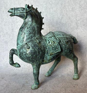 Tang-Dynastie stijl paard (Zonder Minimumprijs) - Brons -