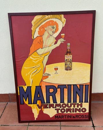 Marcello Dudovich - Martini Vermouth Torino – Seconda, Antiquités & Art