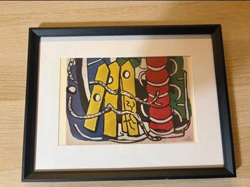 Fernand Léger (1881-1955), daprès - Deux photo