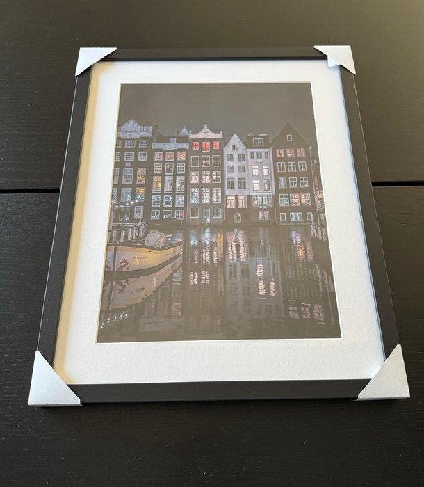 Fabio Accorrà - Amsterdam night, Antiquités & Art, Art | Objets design
