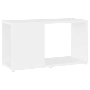 vidaXL Tv-meubel 60x24x32 cm bewerkt hout wit, Verzenden, Nieuw