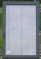 steellook aluminium raam, chassis , venster 90 x 140 7021, Ophalen of Verzenden, Raamkozijn