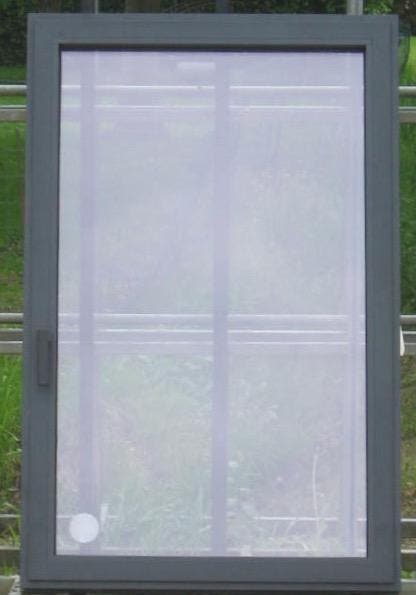 steellook aluminium raam, chassis , venster 90 x 140 7021, Doe-het-zelf en Bouw, Raamkozijnen en Schuifdeuren, Inclusief glas