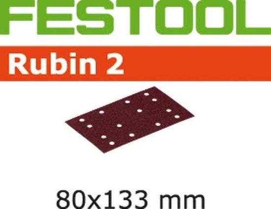 Festool - Schuurstroken STF 80X133 P60 Rubin 2 VE=10, Bricolage & Construction, Outillage | Scies mécaniques, Envoi