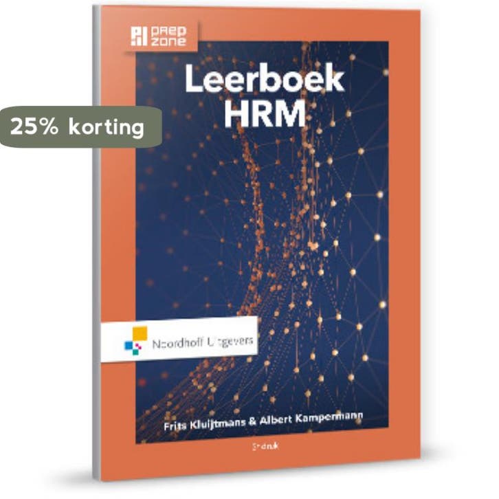 Leerboek human resource management / Vast Boek 9789001878269, Livres, Économie, Management & Marketing, Envoi
