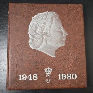 Nederland. 3 collecties Juliana. 1950 t/m 1980 excl. zilver