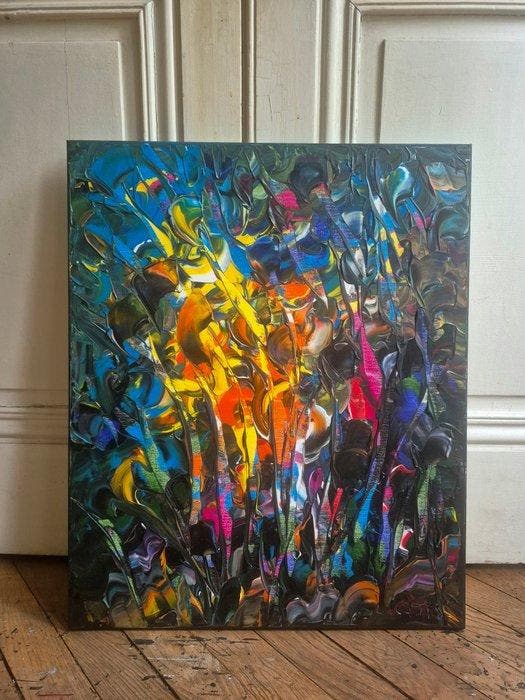 Bruno Cantais - Fractures de lumière, Antiquités & Art, Art | Peinture | Moderne