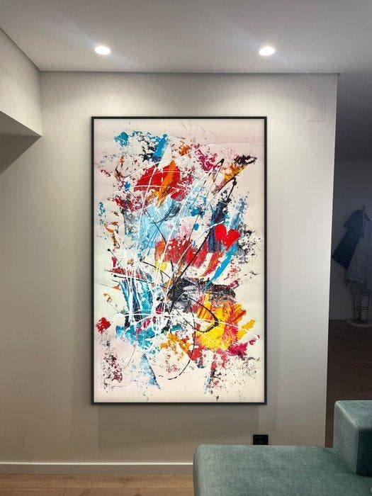 Michele Socionovo - XXL. Dove vanno me lo immagino, Antiek en Kunst, Kunst | Schilderijen | Modern
