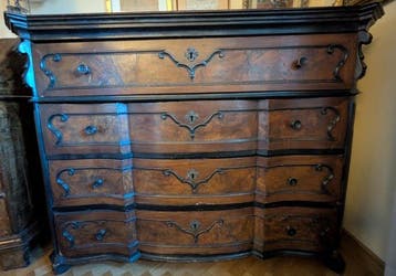 Commode - Walnoot - Lombardische ladenkast