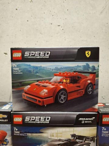 Lego Set - Speed Champions - 75890, 75891, 75892, 75895, Nieuw