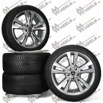 Mercedes C Klasse W205 18 inch originele velgen A2054012802, Ophalen of Verzenden