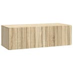 vidaXL Wandmontage TV-kast Sonoma Eiken 98 x 41 x 30 cm, Verzenden, Nieuw