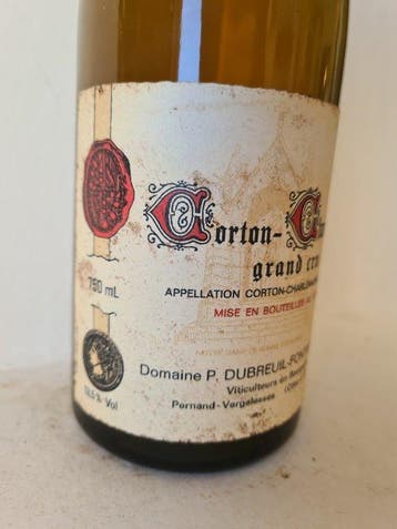 1987 Domaine Dubreuil-Fontaine Père & Fils - Corton, Nieuw
