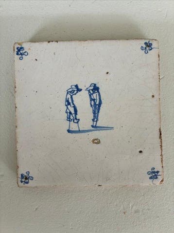 Tegel (4) - Delft, Plateelbakkerij - 1750-1800