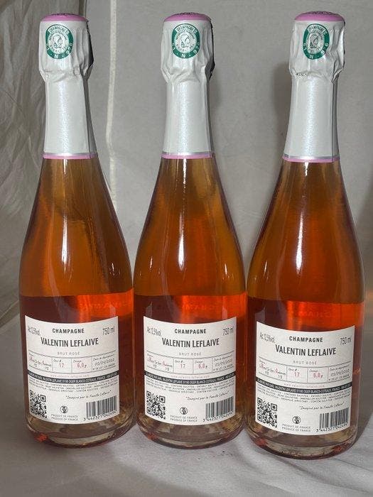 Valentin Leflaive, MA 17/60 - Champagne Grand Cru, Rosé,, Verzamelen, Wijnen