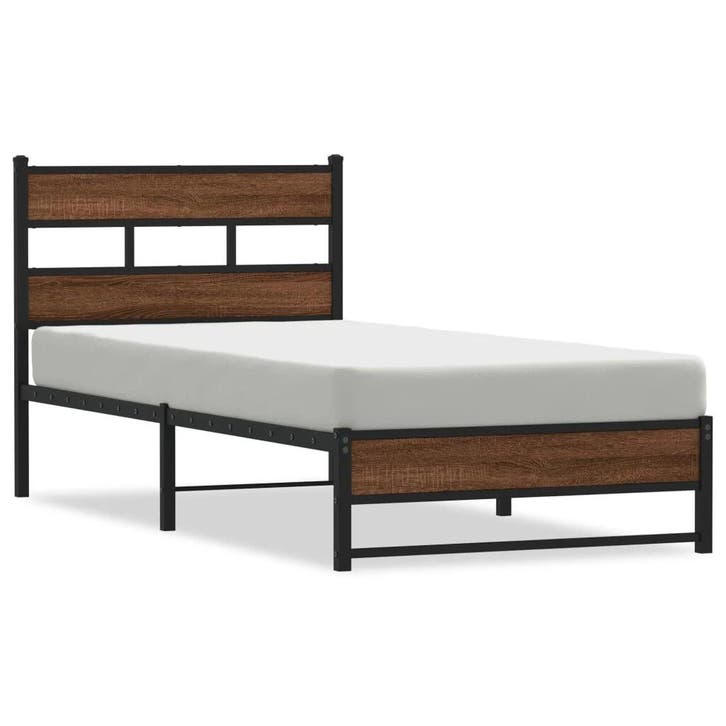 Bedframe metaal 80x200 | 40% Korting | Retour deal, Huis en Inrichting, Slaapkamer | Bedden, 80 cm, 200 cm, Overige kleuren, Zo goed als nieuw