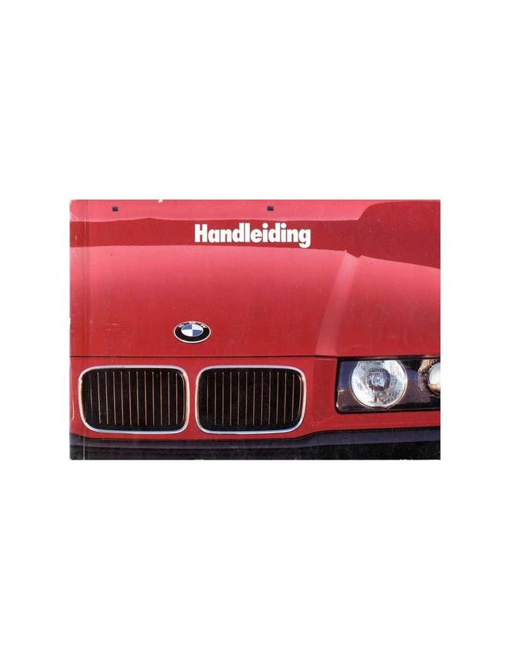 1993 BMW 3 SERIE INSTRUCTIEBOEKJE NEDERLANDS, Autos : Divers, Modes d'emploi & Notices d'utilisation, Enlèvement ou Envoi