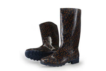 Xq Footwear Regenlaarzen in maat 39 Panter, Verzenden, Regenlaarzen