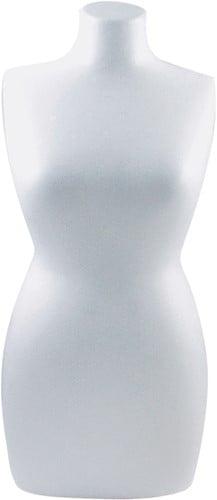Styropor Piepschuim Isimo Torso Vrouw 50 cm, Nieuw
