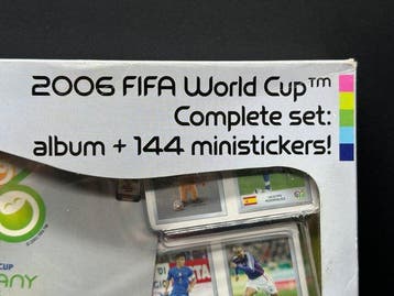 Panini - FIFA World Cup Germany 2006 - Ministicker set -, Collections