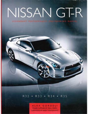 NISSAN GTR, LEGENDARY PERFORMANCE, ENGINEERING MARVEL, Ophalen of Verzenden, Nieuw