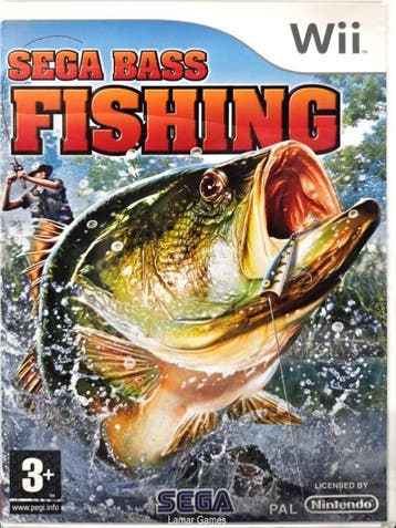 Sega Bass Fishing (Nintendo Wii used game), Ophalen of Verzenden, Nieuw
