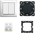 ABB Busch-Jaeger FoH Switch Balance AlpinWhite 3 Set -, Verzenden