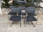 Knoll - Stoel (5) - Leder, Antiek en Kunst