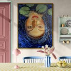 Paul Edmund Herman - Pond Siren - Female Portrait with Water