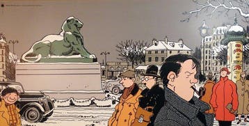 Tardi, Jacques - 1 Offset Print - Nestor Burma - 14ème, Livres, BD