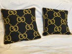 Gucci 2 Cuscini Gucci - GG - cotone 47 cm - Kussen (2), Nieuw