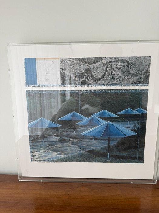 Christo Javacheff (1935-2020) - The Umbrellas, Antiek en Kunst, Kunst | Schilderijen | Modern