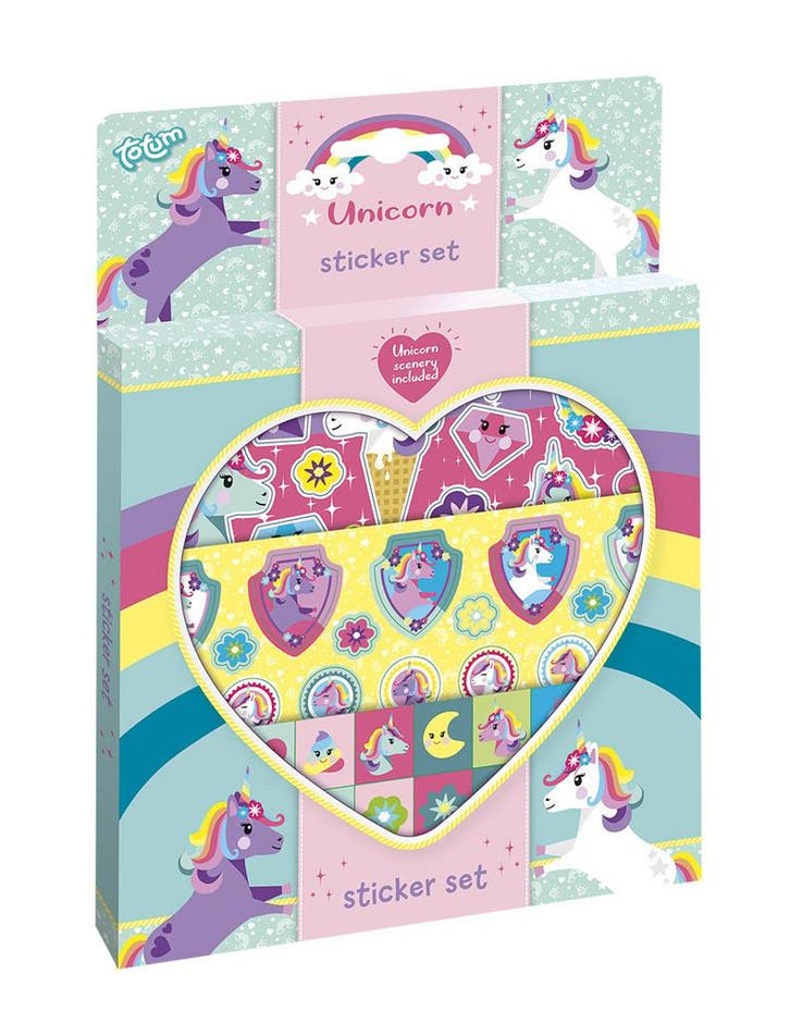 Unicorn Stickerset, Hobby & Loisirs créatifs, Articles de fête, Envoi