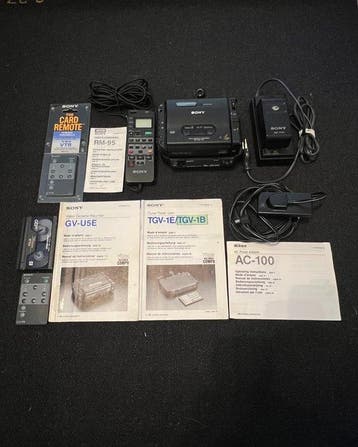 Sony - GV-U5E / TGV-1B (Video Walkman Compo set) Walkman -, Verzamelen