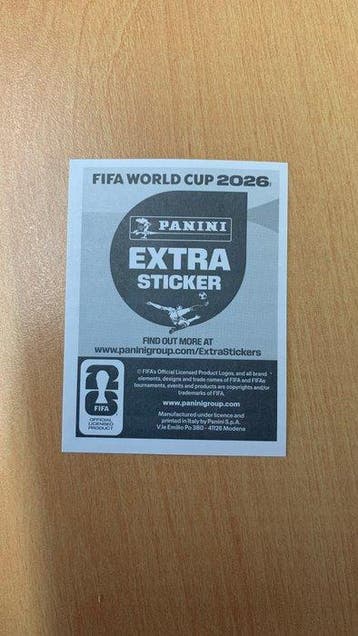 2026 Panini USA 2026 World Cup Lionel Messi Extra Sticker, Nieuw