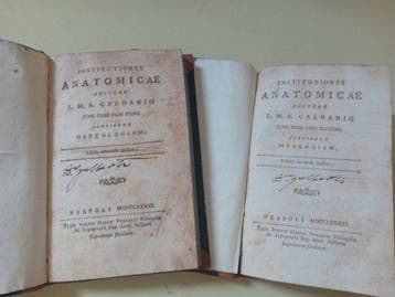 L. M. A. Caldani - Institutiones Anatomicae - 1781, Antiek en Kunst