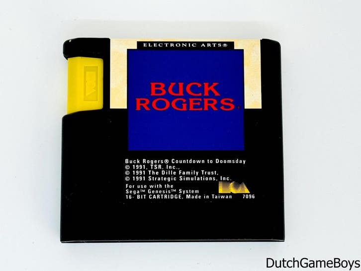 Sega Genesis - Buck Rogers, Games en Spelcomputers, Spelcomputers | Sega, Gebruikt, Verzenden