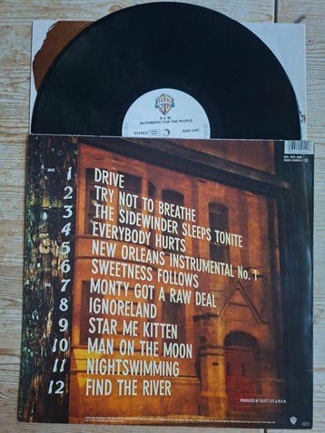 R.E.M. - Automatic For The People (Rare UK/EU 1992 first