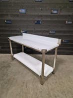 Werktafel | RVS | 160cm | horeca, Zakelijke goederen, Gebruikt