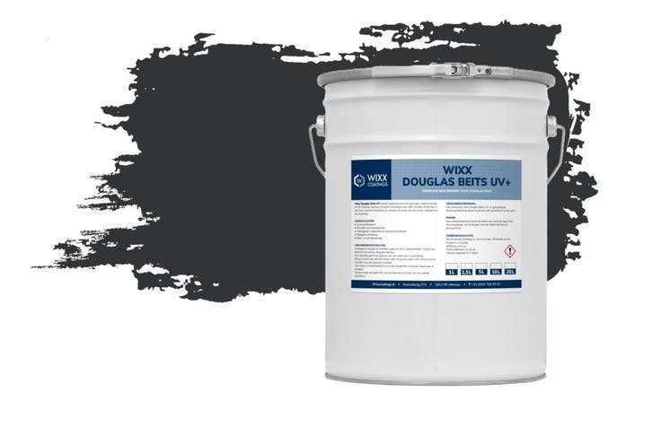 Wixx Douglasbeits UV+ RAL 7021 | Zwartgrijs 10L, Bricolage & Construction, Peinture, Vernis & Laque, Envoi