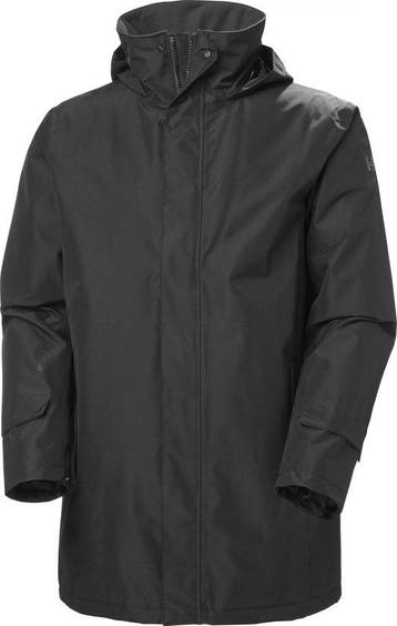 Helly Hansen Dubliner Insulated Long Jacket - Heren - Zwa..., Verzenden, Nieuw
