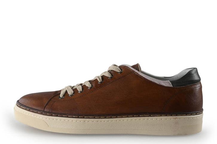 Exton Sneakers in maat 46 Bruin, Kleding | Heren, Schoenen, Bruin, Zo goed als nieuw, Sneakers, Verzenden