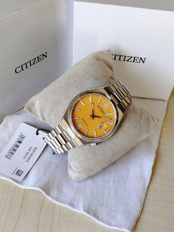 Citizen - Automatic Tsuyosa Yellow - Zonder minimumprijs -, Nieuw