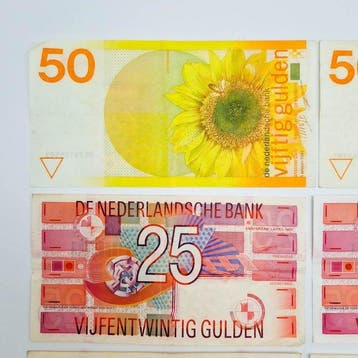Nederland. - 4 x 25, 2 x 50 Gulden - 1982/1989 - PL83, PL71